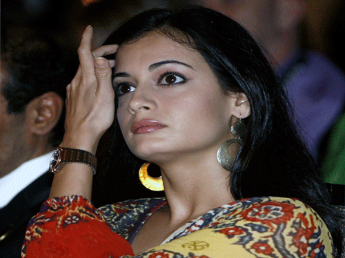 Bollywood actress Dia Mirza today tied the knot with longtime partner Sahil Sangha in a lavish wedding ceremony at a farmhouse in Ghitorni here. PTI file photo