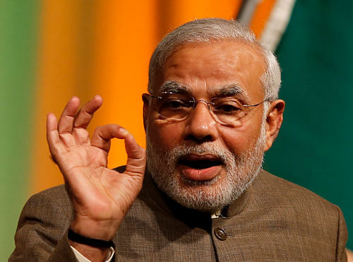 The BJP Sunday said the development agenda of Prime Minister Narendra Modi has led to the party's performance in Maharashtra assembly polls. Reuters file photo