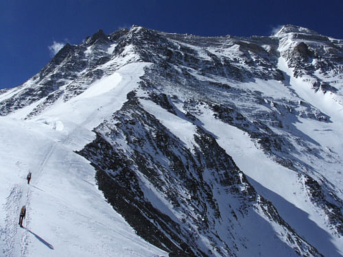 A five year and 11 month old Indian boy claimed to have set a new world record by successfully climbing Kalapatthar peak, some 200 metre above the base camp of Mount Everest in Nepal.AP File Photo For Representation