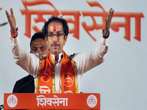 Shiv Sena, said it was not under pressure to join a BJP-led government in the state. PTI Photo For Representation