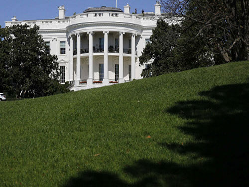 A 23-year-old man climbed over the White House fence and was attacked by Secret Service dogs before being arrested, officials said. Reuters file photo