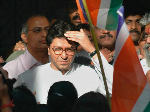 Maharashtra Navnirman Sena (MNS) leader Raj Thackeray has a huge challenge of resurrecting his party's fortunes after it won only one seat in the recent Maharashtra Assembly polls. PTI file photo