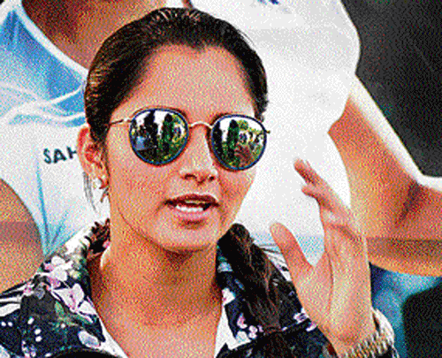 on the surge: India's Sania Mirza eyes more success in  2015 with her new doubles partner Hsieh Su-Wei. pti