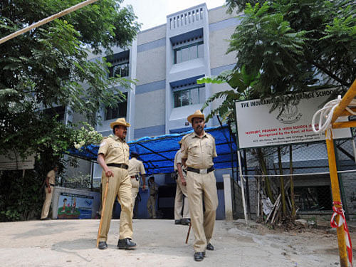 A day after a complaint of rape was lodged against one of its faculty members, the management of The Indiranagar Cambridge School dismissed him from service. DH photo