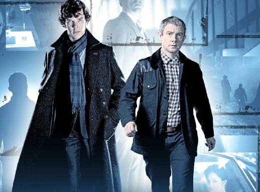 Sherlock Holmes TV series promotional poster