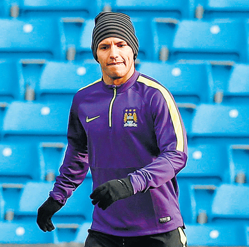 KEYMAN: Sergio Aguero's formwill be crucial for Manchester City against CSKA MoscowonWednesday. Reuters image