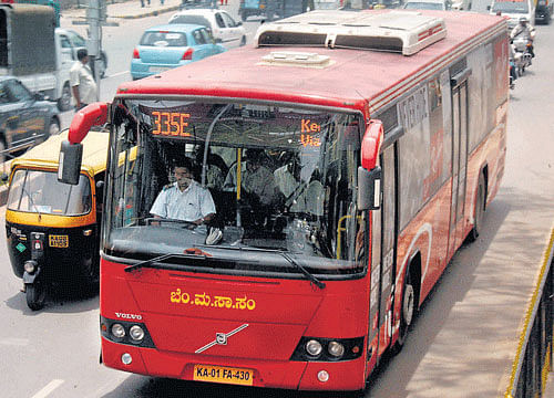 Passengers may not get any relief as road transport corporations opposed any rollback of bus fares in the backdrop of steep reduction in diesel prices in the last couple of weeks. DH file photo