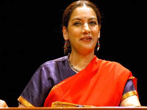 Veteran actress Shabana Azmi, whose English film "A Decent Arrangement" releases in India Friday, says the audience in the country is ready to accept their actors speaking in a different language and that language should never be a barrier in filmmaking. DH File Photo