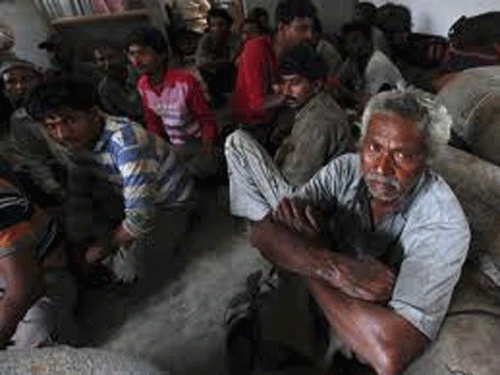 Protesting the death sentence awarded to five members of their ilk by a Sri Lankan court for drug trafficking, about 30 lakh fishermen in Tamil Nadu today went on a one-day strike, urging Centre to put pressure on Colombo for their release. Reuters File Photo For Representational Purpose