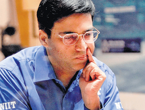 Five-time world champion Viswanathan Anand will look to avenge last year's championship defeat and clinch his sixth world title when he takes on Magnus Carlsen in the first game of the World Chess championship here tomorrow. PTI file photo