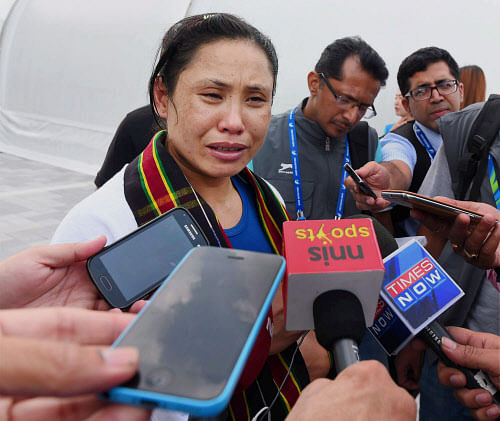 Provisional suspension may be keeping her out of the ring but L Sarita Devi's indomitable spirit remains intact and the Asian Games bronze-medallist boxer says she is fully focussed on making the cut for 2016 Olympic Games. PTI Photo