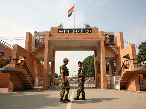 A total of 45 suspects have been taken into custody by Pakistan police in connection with the deadly suicide blast at Wagah border which killed 63 people. Reuters file photo