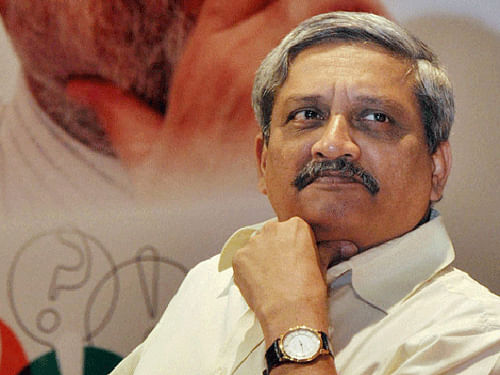 A day ahead of being sworn in as union minister, possibly in charge of the defence ministry, Goa Chief Minister Manohar Parrikar Saturday resigned from office PTI photo