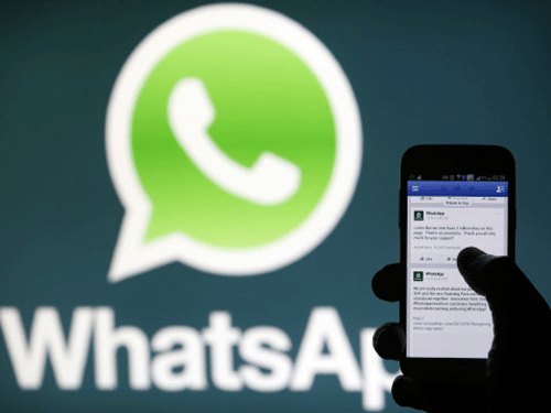 Whatsapp has now introduced blue tick marks, which show users that their messages have been read. Reuters file photo