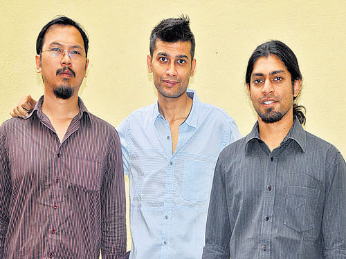 Rituraj, Shaishav and Justin.