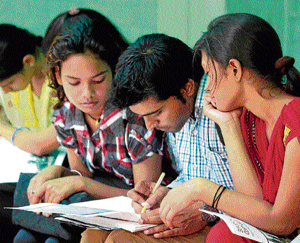 A number of well-known private universities and deemed institutions in the State and outside will henceforth select candidates based on a new entrance test called Uni-Gauge. DH File Photo For Representation