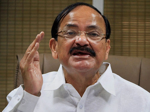 Hitting out at Congress for not inviting Prime Minister Narendra Modi to an event to mark Jawaharlal Nehru's birth anniversary, Urban Development Minister Venkaiah Naidu today said it shows the small- mindedness of the party and its leadership. PTI file photo