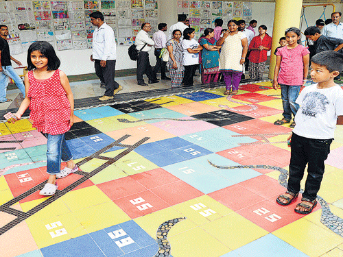 Dedicated spaces for children, like the Rangoli Metro Art Center, are far and few in the City.