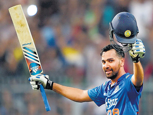 By the time, Rohit Sharma finished enthralling us with his world record 264 on Thursday, the Twitter world had gone abuzz with messages from around the world. PTI Photo
