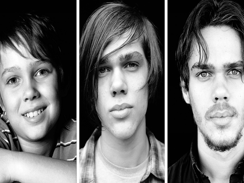 The evolving face of Ellar Coltrane between the age of six and sixteen. Coltrane played Mason Evans Jr in Richard Linklater's Boyhood over the course of 12 years.