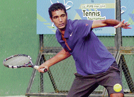 Battler: Ramkumar Ramanathan has notched up a string of fine wins to rise up the rankings. DH PHOTO/ savitha b r