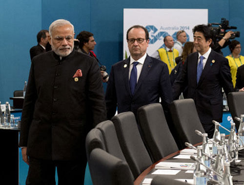 In a victory for India, the G20 today endorsed Prime Minister Narendra Modi's strong pitch for repatriation of black money at its summit here, echoing the government's line on the need for transparency and disclosure of tax information. AP photo