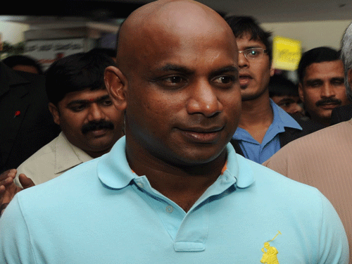 Sanath Jayasuriya has taken responsibility for Sri Lanka's 0-5 thrashing in India. DH File Photo