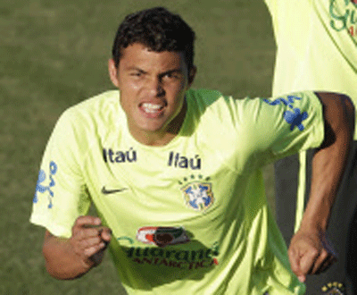 Brazil coach Dunga has hit back at Thiago Silva, who criticised coach's decision to strip the central defender of the Selecao captaincy. AP file photo