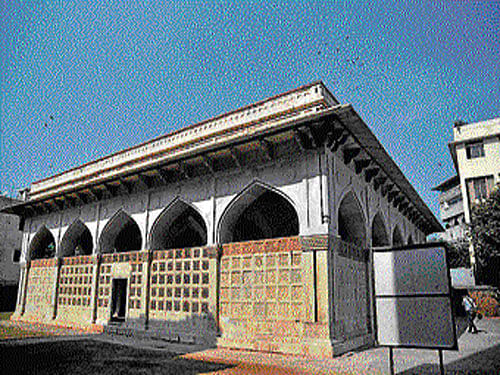 Chausath Khamba known for its 64 pillars was a challenging restoration project for the architects.