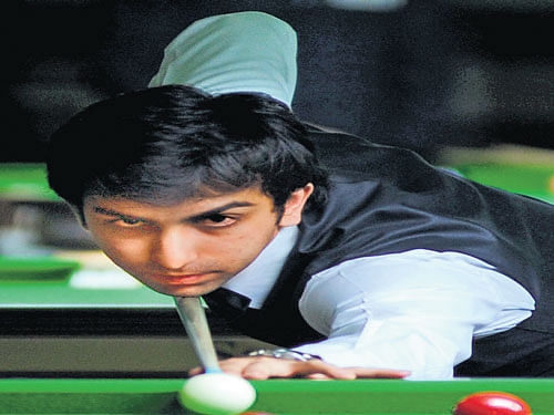 Indian hopes rest on Pankaj Advani's shoulders at the Snooker Worlds. DH PHOTO