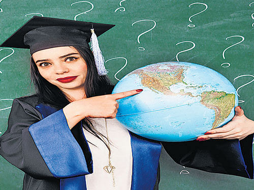 Many students who wish to study abroad start planning for it in only when they are in grade 12.