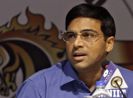 Despite being down 4-5 with just three more games to go, Viswanathan Anand today said he was fine with an easy draw in the ninth game and insisted that he still has a chance of posting a win in the World Chess Championship match. Reuters photo