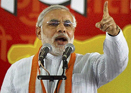 Urging people not to associate politics with communalism, Prime Minister Narendra Modi on Saturday said he will fulfil the dream of former prime minister Atal Bihari Vajpayee on Kashmir based on ''democracy, humanity and Kashmiriyat.'' PTI file photo