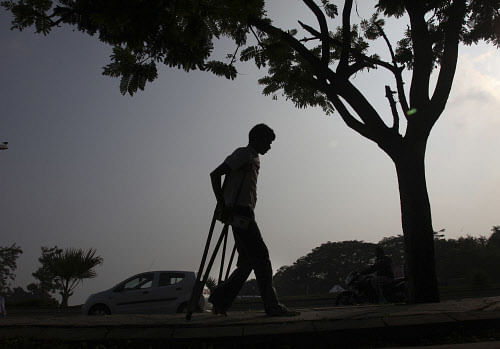 Children with disabilities are 10 times less likely to be in school than those without them, according to findings of a new study conducted in a Telangana district. AP file photo
