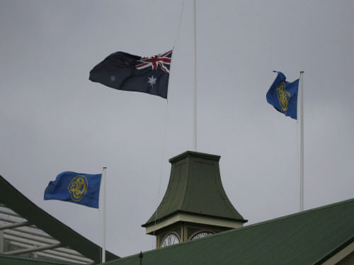 The Australian flag flies at half mast at the Sydney Cricket Ground following the announcement of the death of Australian cricketer Phillip Hughes. More than five decades after his near-fatal head injury in the Caribbean, former India captain Nari Contractor could not believe Australian cricketer Phillip Hughes lost his life despite wearing a helmet. Reuters photo