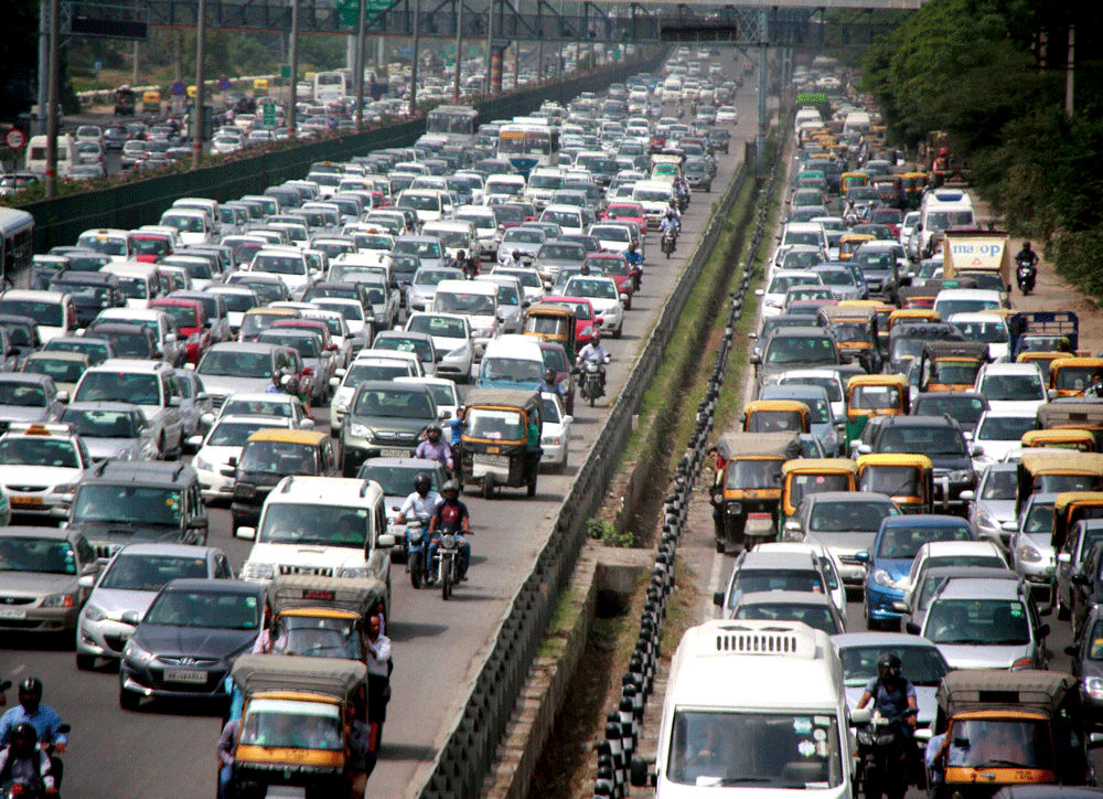Dismayed at increasing air pollution in the national capital, the National Green Tribunal (NGT) has held that all vehicles which are more than 15 years old would not be permitted to ply on the city roads. PTI file photo