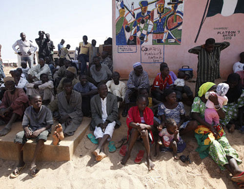 Thousands of people have fled their homes in recent times due to Boko Haram attacks. AP photo