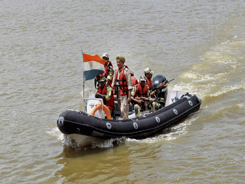Procuring speed boats for patrolling the riverine border with Pakistan and Bangladesh may be high on the agenda of the Border Security Force (BSF), but a basic check on whether the equipment is suited for the terrain is not conducted by the force before going on a buying spree.  PTI file photo