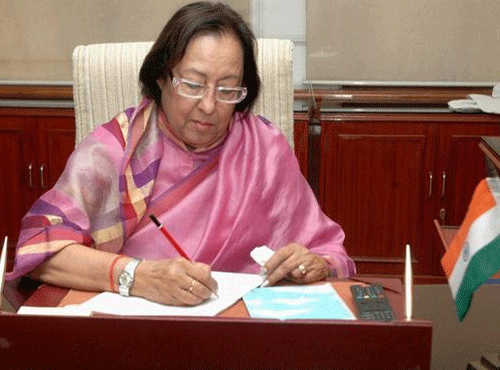 Union Minister for Minority Affairs Dr Najma Heptullah on Saturday blamed the lack of dialogue between stakeholders of various religions to be the root cause of hatred and violence in the world. PTI file photo
