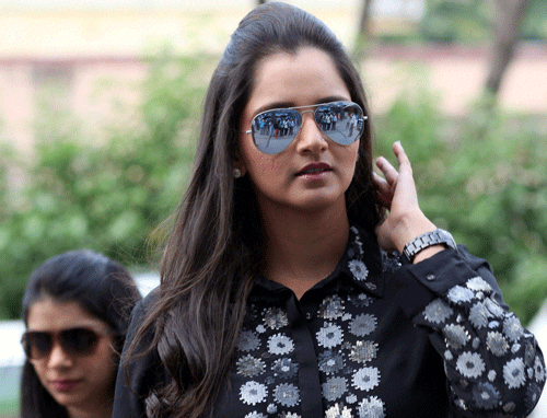 Tennis ace Sania Mirza, who has done her fair share of time in front of the camera playing the sport, has now decided to give television and acting a try. PTI file photo