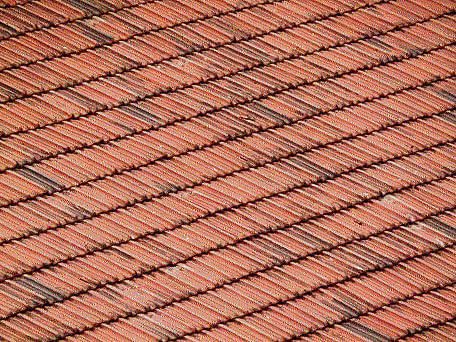Mangaluru Tiles seen on the roof of a house. dh