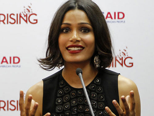 Indian actress Freida Pinto, who rose to fame with Oscar-winner 'Slumdog Millionaire', says the feminism advocates gender equality but is largely misconstrued as an anti-male concept. AP photo