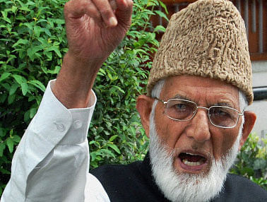 Hardline Hurriyat Conference chairman Syed Ali Shah Geelani today called for a shutdown on December 8 to protest against the visit of Prime Minister Narendra Modi, who will hold his first election campaign rally in the Valley. PTI file photo