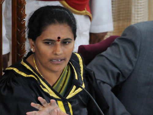 Roiled over the excess staff in Bruhat Bengaluru Mahanagara Palike's (BBMP) forest cell, Mayor N Shanthakumari, on Tuesday, ordered the commissioner to repatriate 16 officers not required in the palike.  DH file photo