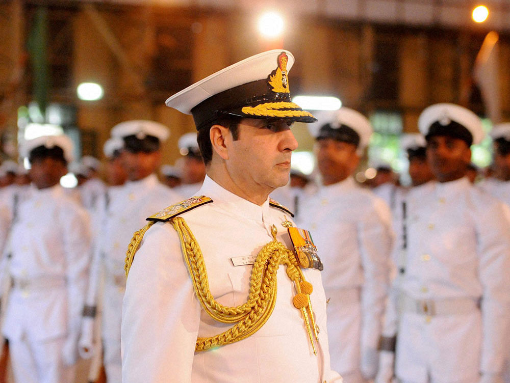 'The agencies have taken this (terrorist threat from the sea) into account in the security matrix. The threat is increasing,' Navy Chief Admiral R K Dhowan said here on the eve of the Navy Day. PTI file photo