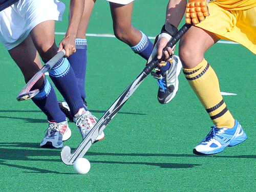Continuing their domination against hockey world champions Australia, India defeated the Kookaburras 2-0 in a practice match Thursday ahead of the Champions Trophy starting Saturday at the Kalinga Stadium here.DH File Photo For Representation