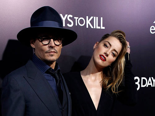 Hollywood couple Johnny Depp and Amber Heard are reportedly heading for split less than a year after getting engaged. Reuters photo