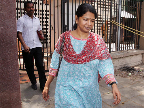 Former communications minister A. Raja's ex-additional private secretary, Aseervatham Achary, Friday told a special court hearing the money laundering case related to 2G spectrum allocation case that DMK MP Kanimozhi frequently visited Raja and was the active brain behind the formation of Kalaignar TV. PTI file photo