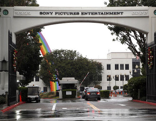 Sony Pictures Entertainment headquarters in Culver City, Calif. AP File photo