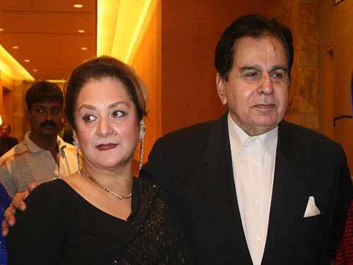 Veteran actor Dilip Kumar was today admitted to a hospital here for treatment of pneumonia after he complained of cough and cold. DH file photo
